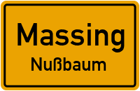 Straßenverzeichnis Massing Nußbaum