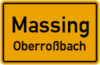 Straßenverzeichnis Massing Oberroßbach
