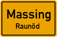 Straßen in Massing Raunöd