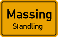Straßenverzeichnis Massing Standling