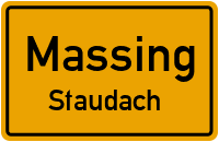Straßenverzeichnis Massing Staudach