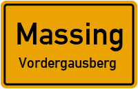 Straßenverzeichnis Massing Vordergausberg