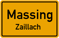 Straßen in Massing Zaillach