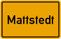 City Sign Mattstedt