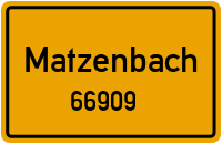 66909 Matzenbach