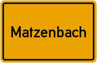 Matzenbach in Rheinland-Pfalz