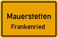 Bergstraße in MauerstettenFrankenried