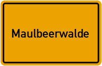 Maulbeerwalde in Brandenburg