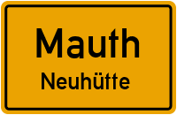 Straßenverzeichnis Mauth Neuhütte