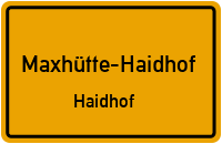 Zum Stadtpark in 93142 Maxhütte-Haidhof (Haidhof)