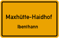 Eibenweg in Maxhütte-HaidhofIbenthann