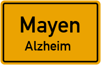 Monrealer Straße in 56727 Mayen (Alzheim)