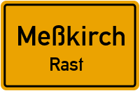Haldenweg in MeßkirchRast