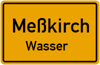 Kirchstraße in MeßkirchWasser