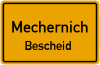 Maarstraße in MechernichBescheid
