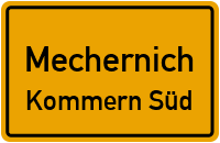 Pfarrer-Schröer-Weg in MechernichKommern Süd