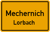Straßenverzeichnis Mechernich Lorbach
