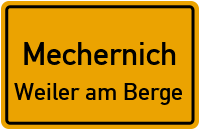 Holzheimer Straße in 53894 Mechernich (Weiler am Berge)