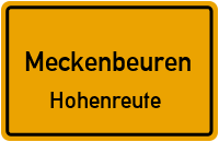 Straßenverzeichnis Meckenbeuren Hohenreute