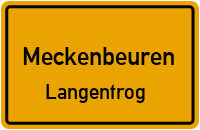 Eschacher Straße in MeckenbeurenLangentrog