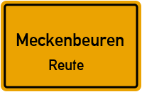 Hauptstraße in MeckenbeurenReute