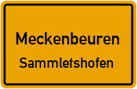 Allmandstraße in MeckenbeurenSammletshofen