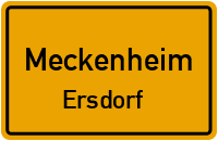 Straßenverzeichnis Meckenheim Ersdorf