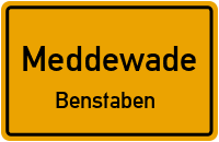 Meiereiweg in MeddewadeBenstaben