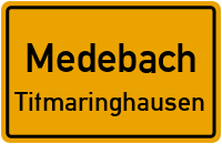 Sportstraße in MedebachTitmaringhausen