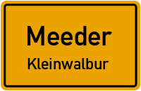 Straßenverzeichnis Meeder Kleinwalbur