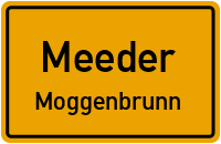 Straßenverzeichnis Meeder Moggenbrunn