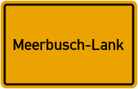 Ortsschild Meerbusch-Lank
