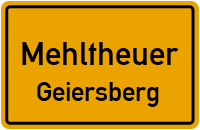 Waldblick in MehltheuerGeiersberg