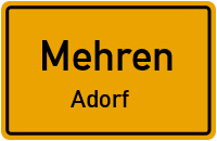 Mehrbachtalstraße in MehrenAdorf