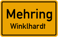 Straßen in Mehring Winklhardt