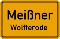 Straßen in Meißner Wolfterode