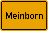 Flurstraße in Meinborn
