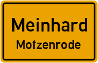 Nordstraße in MeinhardMotzenrode