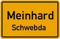 Dorfstraße in MeinhardSchwebda