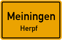 Bernhardstal in MeiningenHerpf