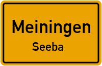 Schopfenweg in MeiningenSeeba
