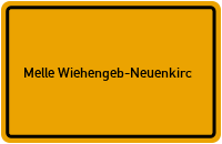 Ortsschild Melle Wiehengeb-Neuenkirc