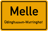 Nemdener Straße in MelleÜdinghausen-Warringhof