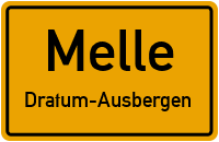 Dratumer Straße in MelleDratum-Ausbergen