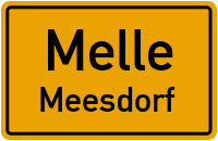 Straßenverzeichnis Melle Meesdorf