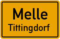 Tittingdorfer Straße in MelleTittingdorf