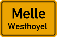 Westhoyeler Straße in MelleWesthoyel