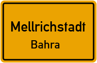 Straßenverzeichnis Mellrichstadt Bahra