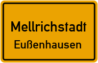 Kirchstraße in MellrichstadtEußenhausen