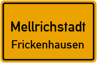 Kreuzgasse in MellrichstadtFrickenhausen
